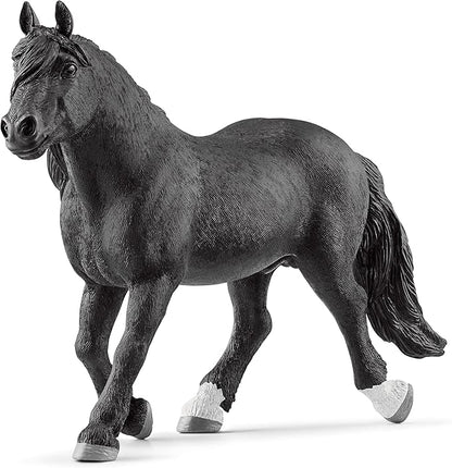 Schleich Farm World Realistic Noriker Stallion Horse Figurine - Highly Detailed and Durable Farm Animal Toy, Fun and Educational Play for Boys and Girls, Gift for Kids Ages 3+