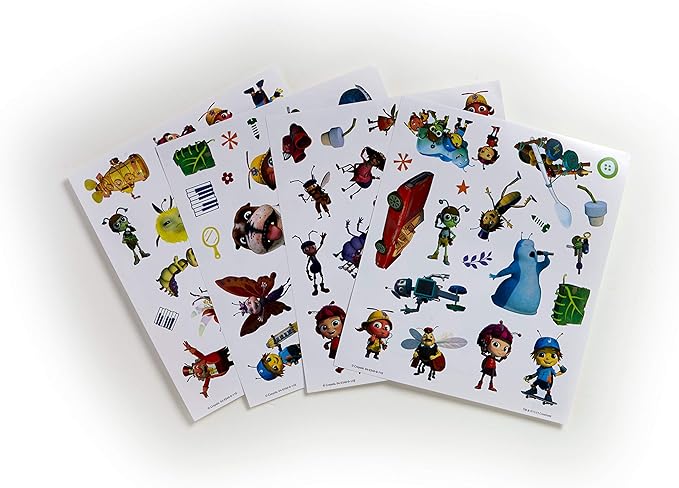 Crayola Beat Bugs Color & Sticker Book, Gift for Kids, Age 3, 4, 5, 6