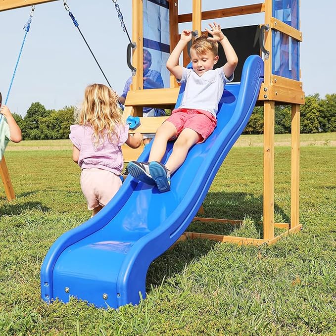 SELEWARE Black Playground Safety Handles, Non-Slip Kids Playground Grab Handle, Durable Indoor Outdoor Playset Handles for Playhouse, Treehouse, Climbing Frame, Jungle Gym, Swing Set, 4 Pack