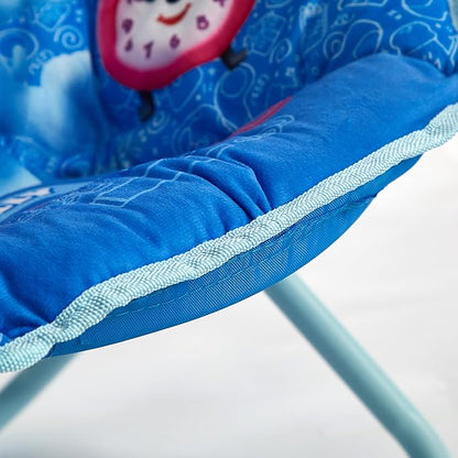 Nickelodeon Blues Clues Toddler 19” Folding Saucer Chair with Cushion, Ages 3+, Polyester