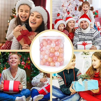 GOGOSO Ball Pit Balls for Toddles, Kids Plastic Balls for BallPit, Pool, Baby Party Accessories, Birthday Decoration 50 100 200 500 1000