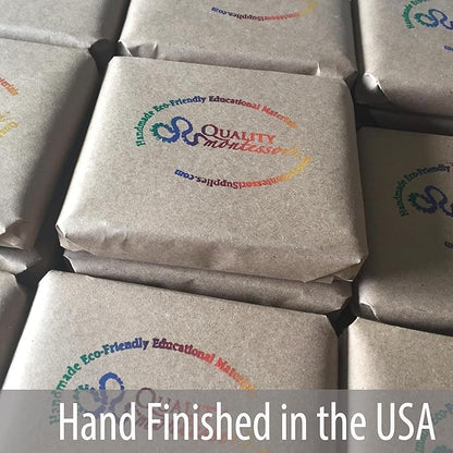 Silent E Reading Blocks - Teach Magic E to Preschoolers - Sight Word Educational Early Reader Wooden Twist Toy