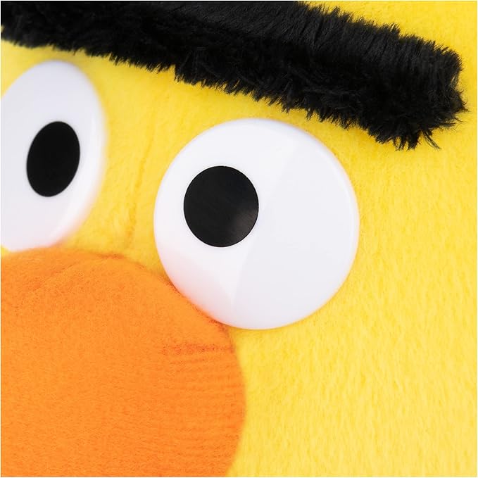 GUND Sesame Street Official Bert Muppet Plush, Premium Plush Toy for Ages 1 & Up, Yellow, 14”