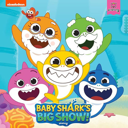 Horizon Group USA Baby Shark Watercolor Art Pad – Baby Shark Water Coloring Book & Painting Set –Baby Shark Watercolor Painting Kit – Great Baby Shark Art Set for 3 Year Old