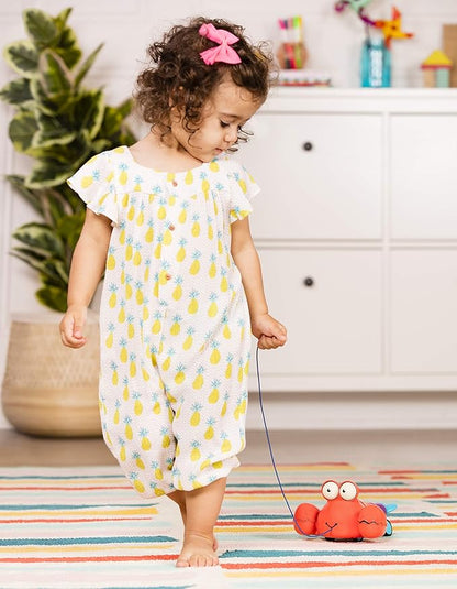 B. toys- Pull Along Lobster Toy - Waggle-A-Longs – Pinchy Pat- Developmental Toy-Push or Pull –Walking Toy with String – Baby, Toddler, Kids – 18 Months