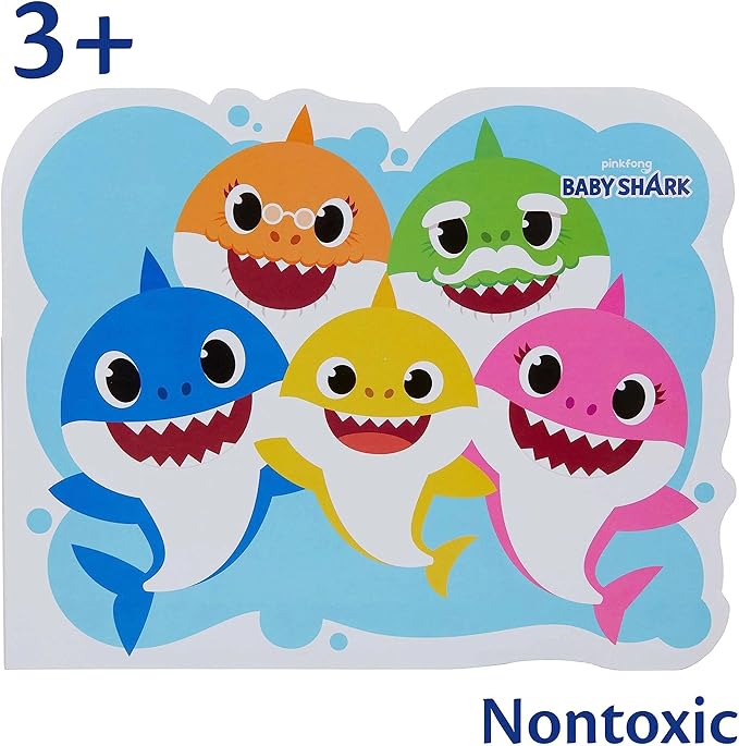 Crayola Baby Shark Art Set, 90 Pieces, Gift for Kids, 4, 5, 6, 7