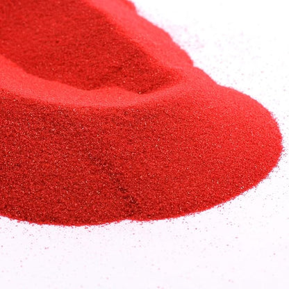 Shiny Stone Colorful Sand,Rainbow Sand,Art Sand,Colored Sand,Craft Sand,Decorative Wedding Vibrant Sand, 250g/0.55lbs/8.81oz for Kids Creativity Wedding Succulent Terrarium Vase (Scarlet)