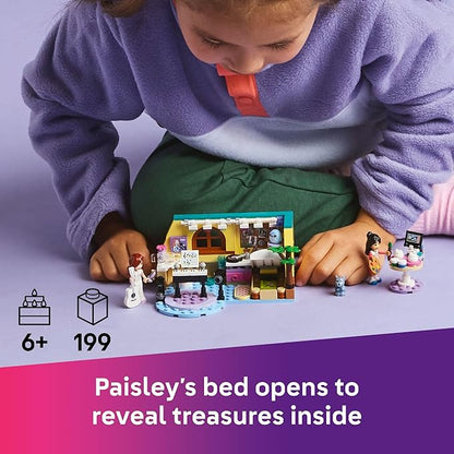 LEGO Friends Paisley's Room Building Toy - Pretend Play Set for Kids, Girls and Boys, Ages 6+ - with 2 Minidolls, Pet Bunny Figure, and Plushie-Style Piece - Gift Idea for Birthdays - 42647