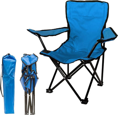 Pacific Play Tents Sapphire Blue Kids Super Folding Chair (56132)