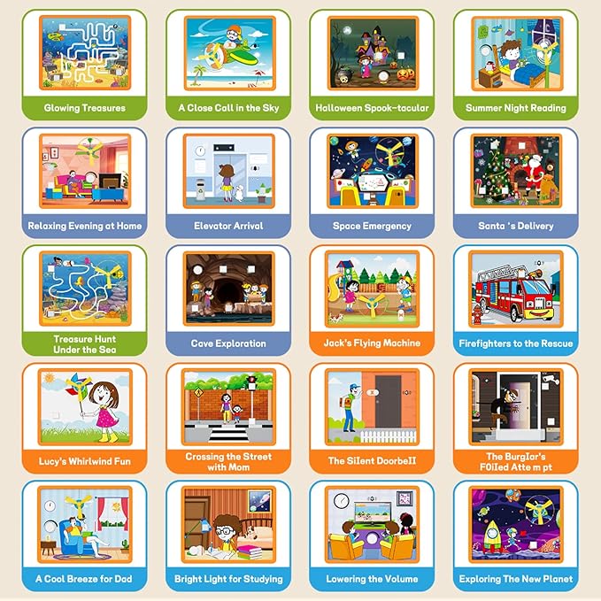 Circuit Kits for Kids Age 3-12 Circuit Board for Kids with Scene Card & Markers STEM Kits for Kids Age 8-10 Birthday Gift Engineering Creative Toy 3 4 5 6 7 8 Year Old Boy Girl Toys