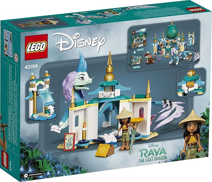 LEGO Disney Raya and Sisu Dragon 43184; A Unique Toy and Building Kit; Best for Kids Who Like Stories with Dragons and Adventuring with Strong Disney Characters, New 2021 (216 Pieces)
