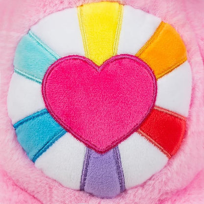 Care Bears 14" Hopeful Heart Bear Plushie - Medium Size - Pink Plush for Ages 4+ – Perfect Stuffed Animal Holiday, Birthday Gift, Super Soft and Cuddly – Gift for Girls and Boys, Collectors