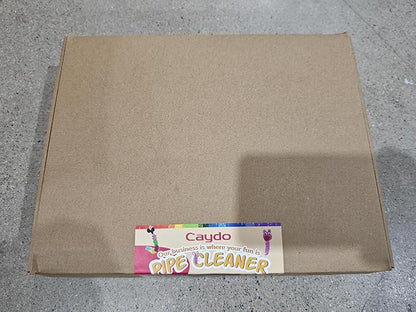 Caydo 1000 Pieces Pipe Cleaners Assorted 20 Colors Chenille Stems Bulk for Kids Art and Crafts Projects and Decorations(6 mm x 12 inch)