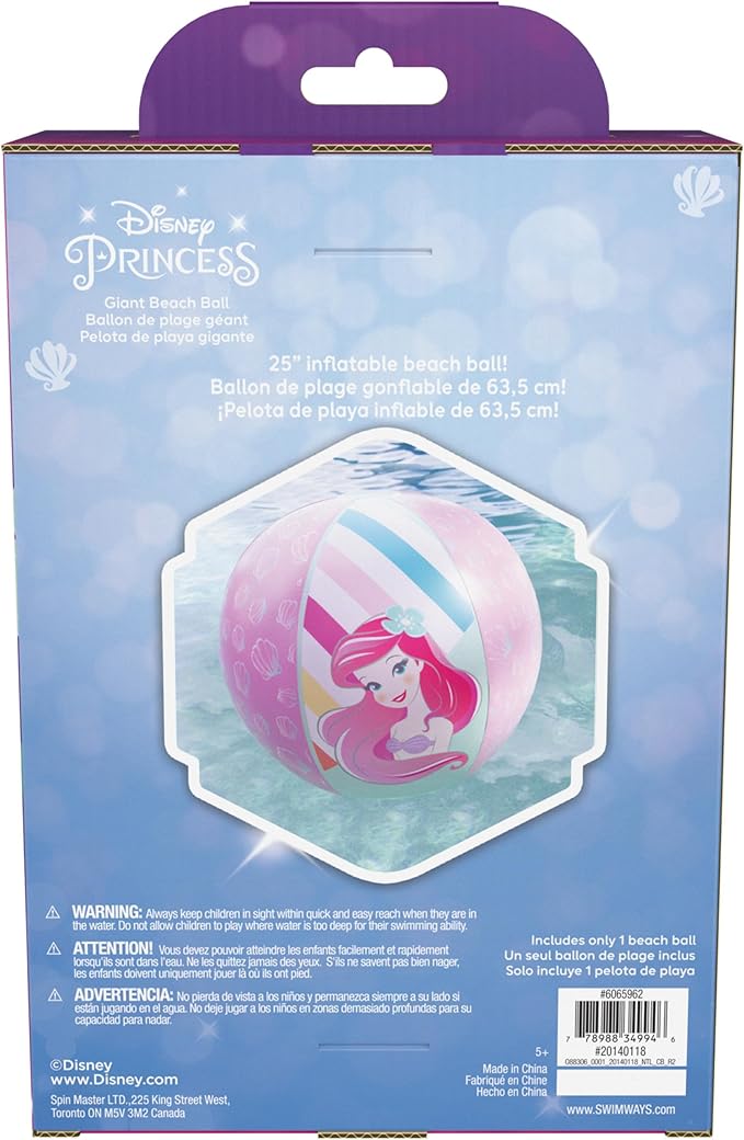 SwimWays Little Mermaid Disney Dive Characters Kids Pool Toy