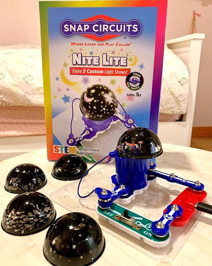 Night Light for Kids | Includes 5 Light Shows | Ages 5+ | Rotating Night Light Projector