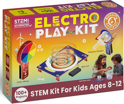 Butterfly Edufields 100+ STEM Toys for Boys Age 8-10-12-14 | STEM Projects for Kids Ages 8 9 10 11 12 | Engineering Projects, Gifts 8-12 Year Old Boy | STEM Activities Gifts for Ages 8+ Year Old Boy