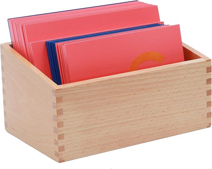 Montessori Materials Lower Case Sandpaper Letters - Print