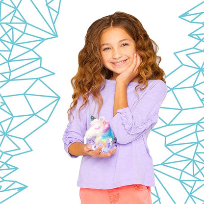 Just My Style Youniverse Crystal-Growing Unicorn by Horizon Group USA, DIY Crystal Growing Kit, STEM Kit, Grow Crystals on a 3D Unicorn Figurine, Includes Container for Crystal Growing, Paints & More