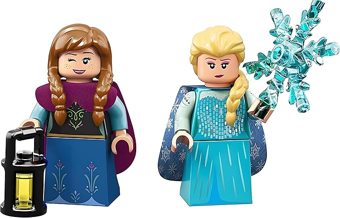 LEGO Disney Series 2: Anna and Elsa from Frozen with Bonus Purple LEGO Cape (71024)