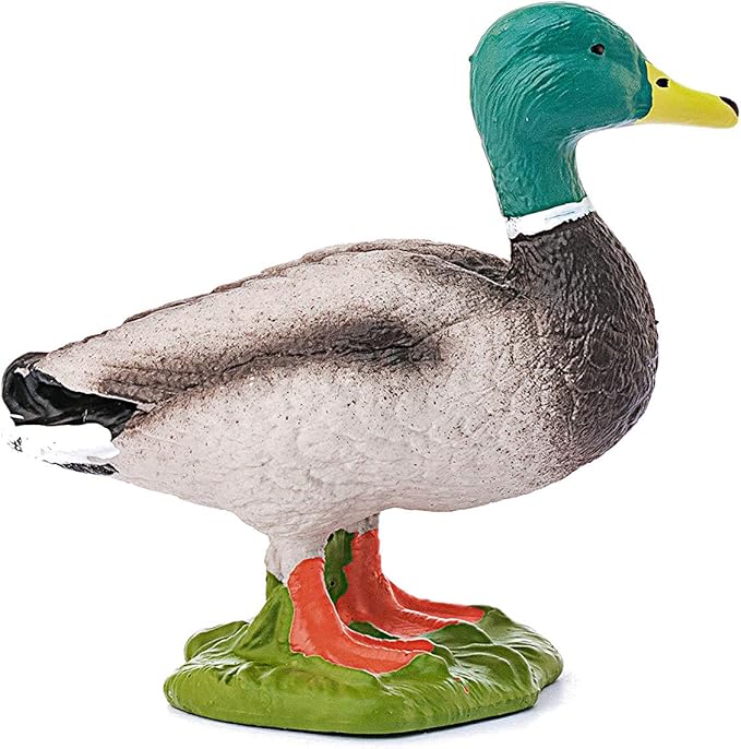 Schleich Farm World Duck Toy Figurine - Highly Detailed and Durable Farm Animal Toy, Fun and Educational Play for Boys and Girls, Gift for Kids Ages 3+