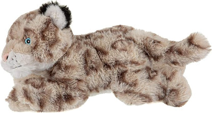 Wild Republic EcoKins Mini Snow Leopard Stuffed Animal 8 inch, Eco Friendly Gifts for Kids, Plush Toy, Handcrafted Using 7 Recycled Plastic Water Bottles (24795)