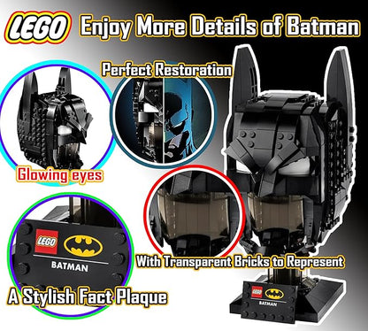 LEGO DC 76182 Batman Cowl (410 Pieces)