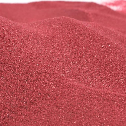 Shiny Stone Colorful Sand,Rainbow Sand,Art Sand,Colored Sand,Craft Sand,Decorative Wedding Vibrant Sand, 250g/0.55lbs/8.81oz for Wedding Succulent Terrarium Vase (Claret)