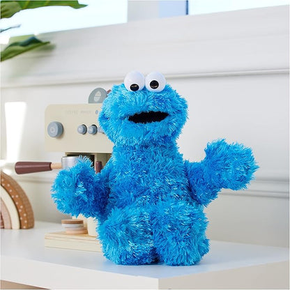 GUND Sesame Street Official Cookie Monster Muppet Plush, Premium Plush Toy for Ages 1 & Up, Blue, 12”