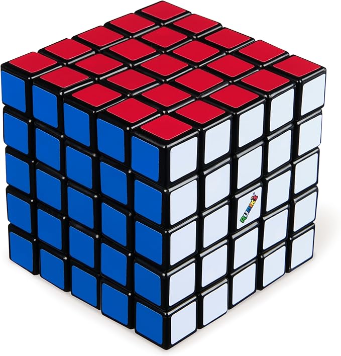 Rubik’s Cube, 5x5 Cube Color-Matching Puzzle Highly Complex Challenging Problem-Solving Brain Teaser Fidget Toy, for Adults & Kids Ages 8 and up
