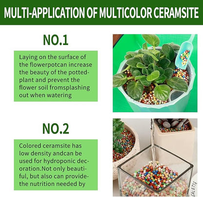 4lb LECA Clay Pebbles 4-5MM- Yellow Clay Balls for Plants, Leca Balls for Plants, Horticultural Grade for Soil Hydroponics Aquaponics