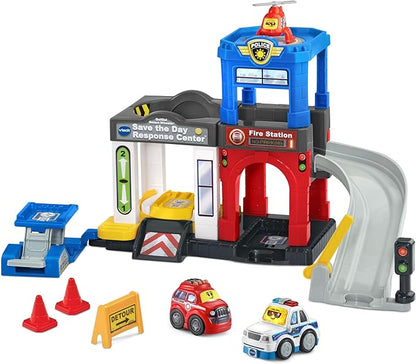 VTech Go! Go! Smart Wheels Save The Day Response Center Playset