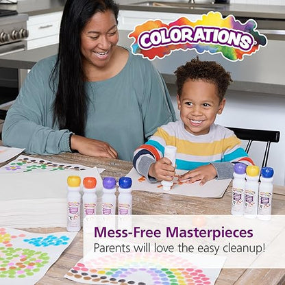 Colorations Dabber Dot Markers 4 Colors per Set, 12 Sets, Each set Individually Packaged, Personalize & Decorate for Gifts, Arts & Craft Craft for Children, Kids Crafts for Home or the Classroom