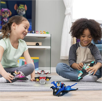 Paw Patrol, Jet to The Rescue Chase’s Deluxe Transforming Vehicle Toy with Lights and Sounds