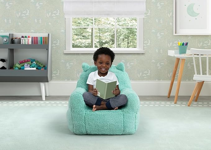 Delta Children Owl Cozee Buddy Chair, Teal