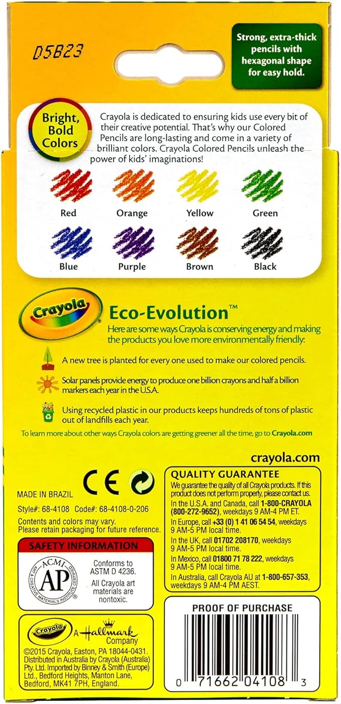 Crayola Write Start Colored Pencils