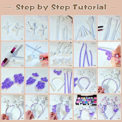 100 Pieces Pipe Cleaners Chenille Stem, Beige Color Pipe Cleaners Set for Pipe Cleaners DIY Arts Crafts Decorations, Chenille Stems Pipe Cleaners (7 mm x 12 Inch)