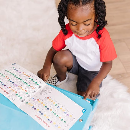 Melissa & Doug Learn-to-Play Piano With 25 Keys and Color-Coded Songbook - Blue
