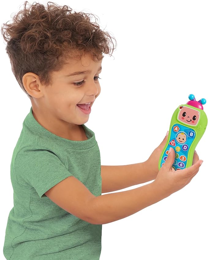 CoComelon Press and Learn Remote with Sounds, 25 Phrases, Learning & Education, Kids Toys for Ages 18 Month by Just Play