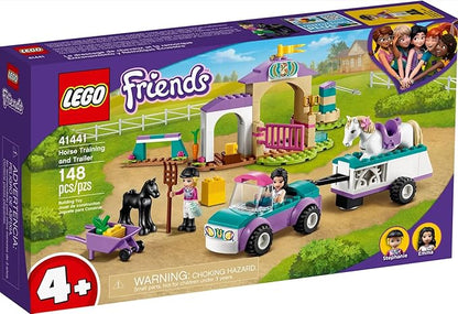 LEGO Friends 41441 Horse Training and Trailer Building Set 4+（148 Pieces）