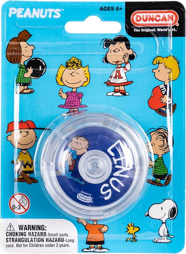 Duncan Toys Imperial Yo-Yo x Peanuts Imperial Yo-Yo, Beginner Yo-Yo with String, Steel Axle and Plastic Body, Linus