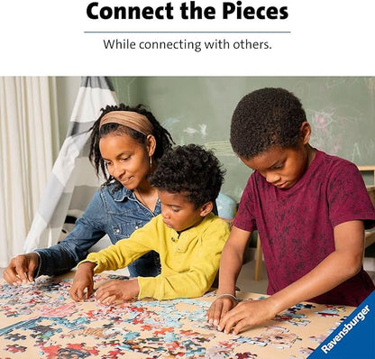 Ravensburger Disney Princesses Puzzle Set | 3 x 49-Piece Jigsaw Puzzles | Unique Piece Design | Fosters Brain Development in Kids | FSC Certified Materials
