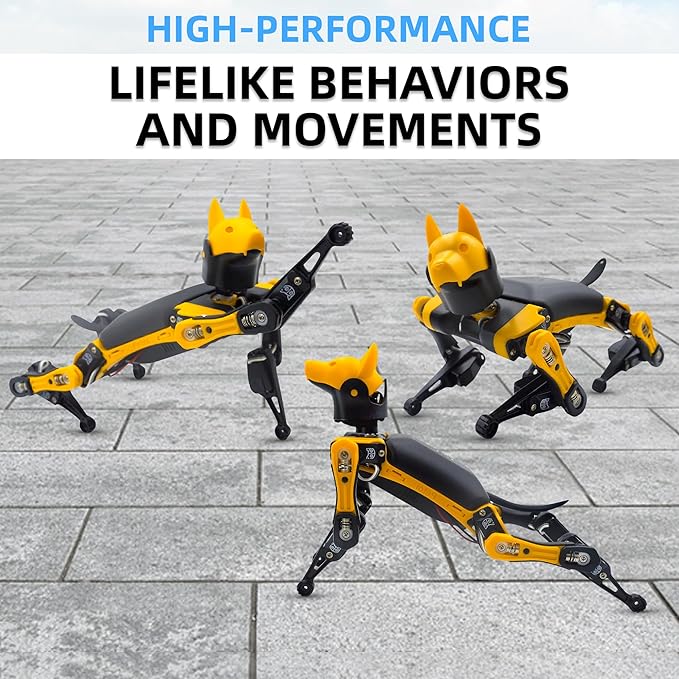 Robot Dog Bittle Robotics Kit (Pre-Assembled) | App Control Quadruped Smart Robot | Open Source Coding Robot Kit for STEM & Robotics Education for Programmer, Developers, Geeks, & Students