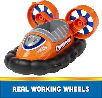 Paw Patrol, Zuma’s Hovercraft, Toy Vehicle with Collectible Action Figure, Sustainably Minded Kids Toys for Boys & Girls Ages 3 and Up