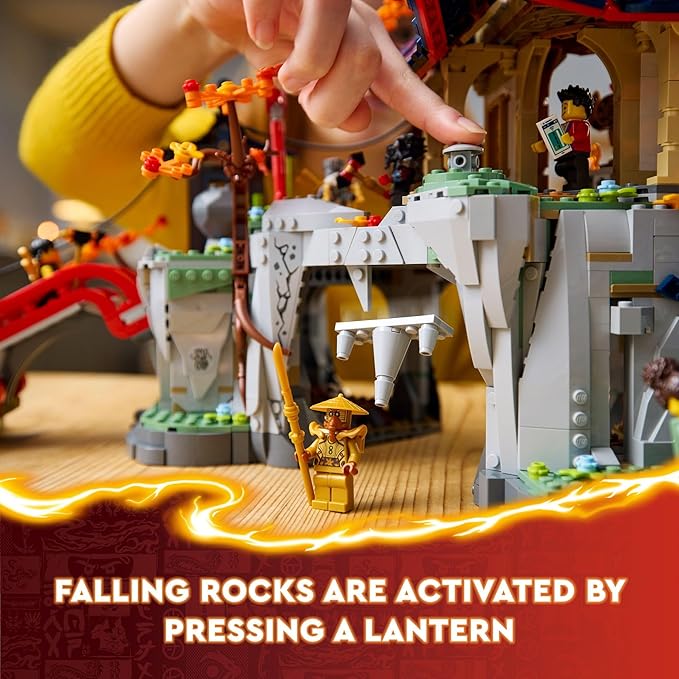 LEGO NINJAGO Tournament Temple City Adventure Toy, Fantasy Playset for Kids, 13 Minifigures and a Dragon Figure, Birthday Gift for Boys and Girls Aged 14 and Up 71814