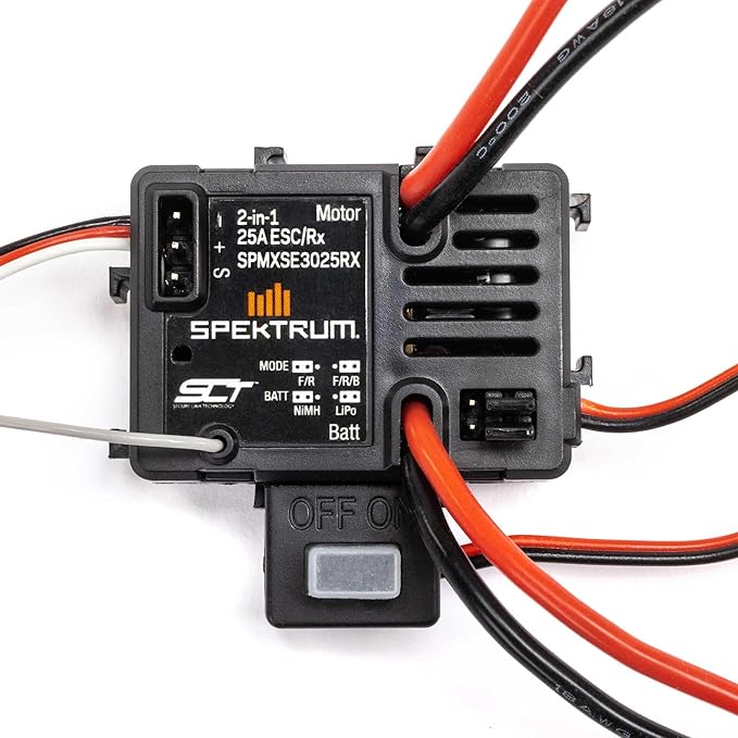 Spektrum Smart SLT 25a ESC/RX 1/16 & 1/18, IC2, SPMXSE3025RX