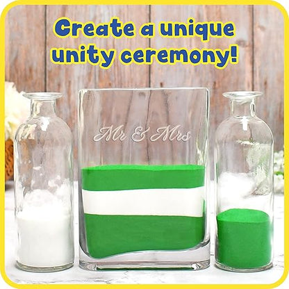READY 2 LEARN Colored Sand | Green | 2.2 lbs | Play Sand for Kids | Perfect for Arts and Crafts and Sensory Bins