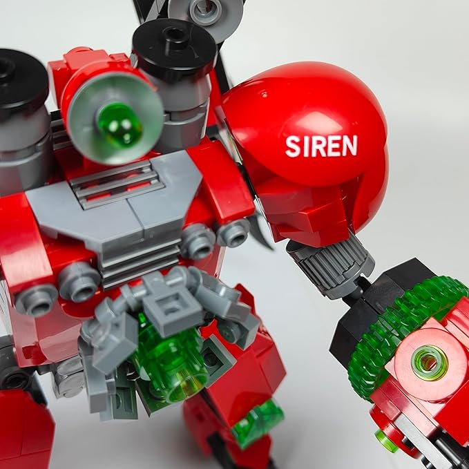 Skibid Toilet Building Block Set, Titan Siren Skibid Building Brick for Adults Fans 643PCS Blocks