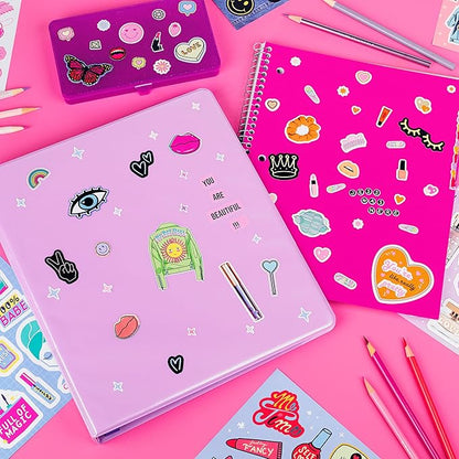 Fashion Angels Fashion Sticker Book - Includes 1000+ Stickers and 5 Sticker Collector Pages - Design Outfits, Accessorize Notebooks and Get Inspired - Ages 8 and Up