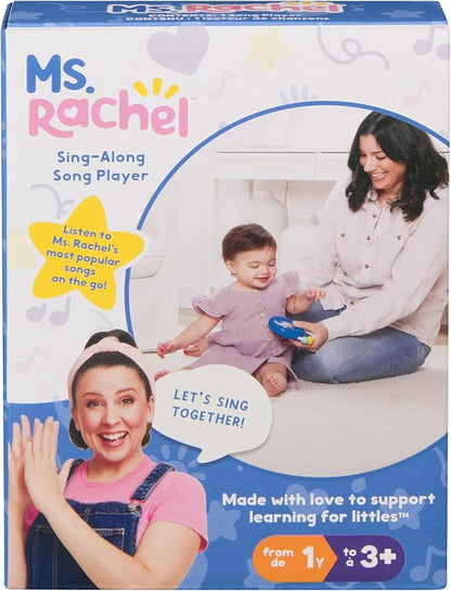 Ms. Rachel Official Electronic Sing-Along Song Player with 14 Musical Sounds, Educational Toys & Toddler Toys for Girls & Boys Ages 1-3+