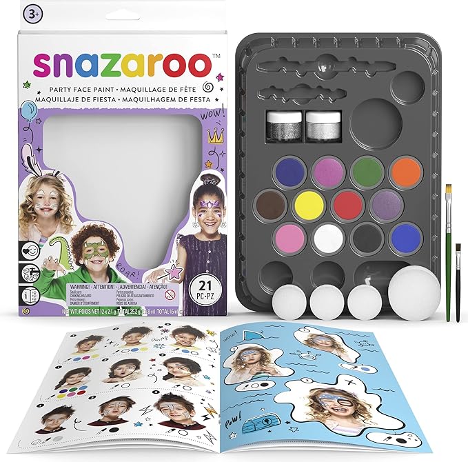 Snazaroo Face Paint Kit Ultimate Party Pack